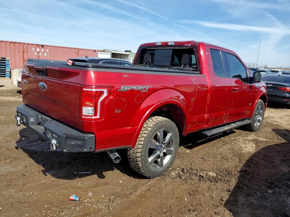 2017 FORD F150 SUPER CAB 3