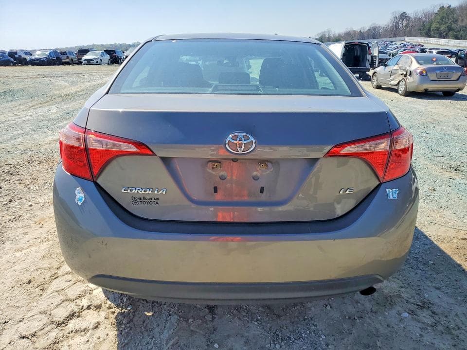 2017 TOYOTA COROLLA LE 6