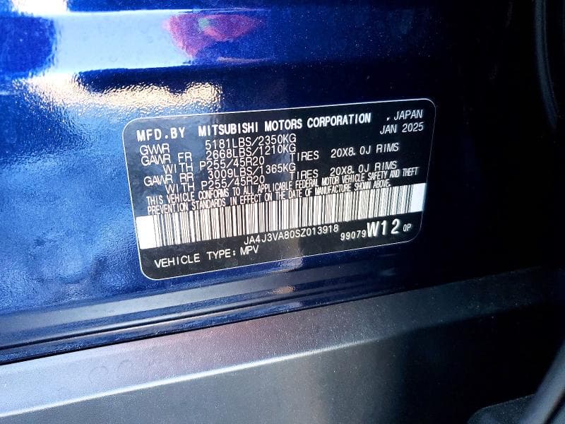 2025 MITSUBISHI OUTLANDER SE 14