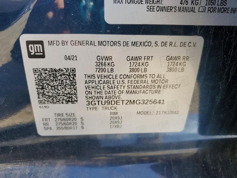 2021 GMC K1500 12