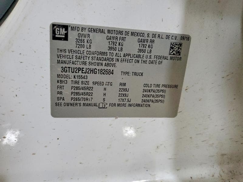 2017 GMC SIERRA K1500 DENALI 13