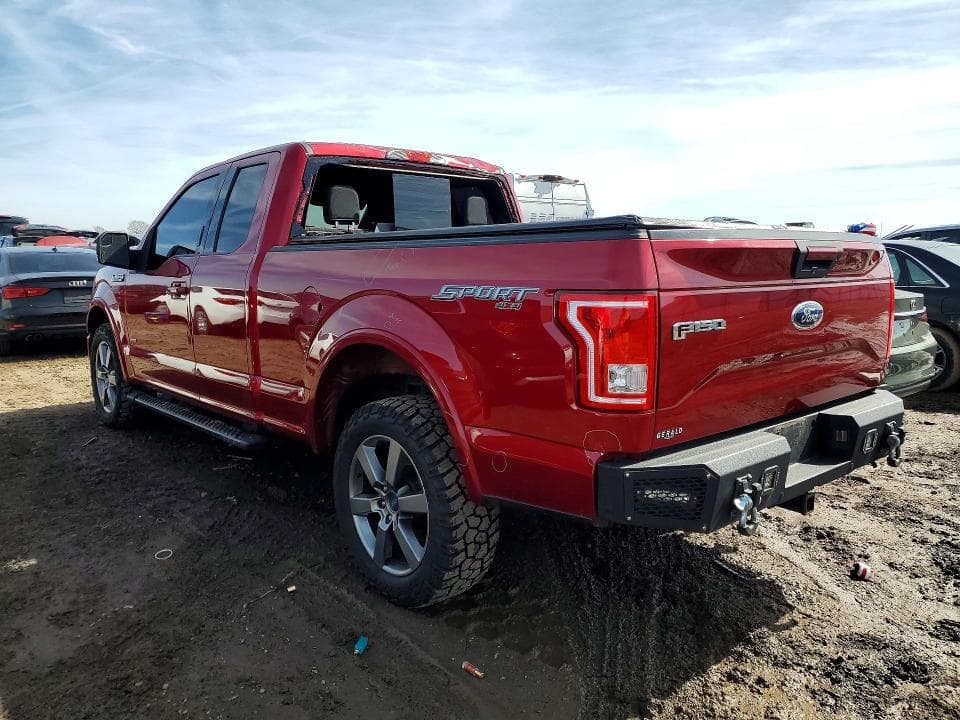2017 FORD F150 SUPER CAB 2