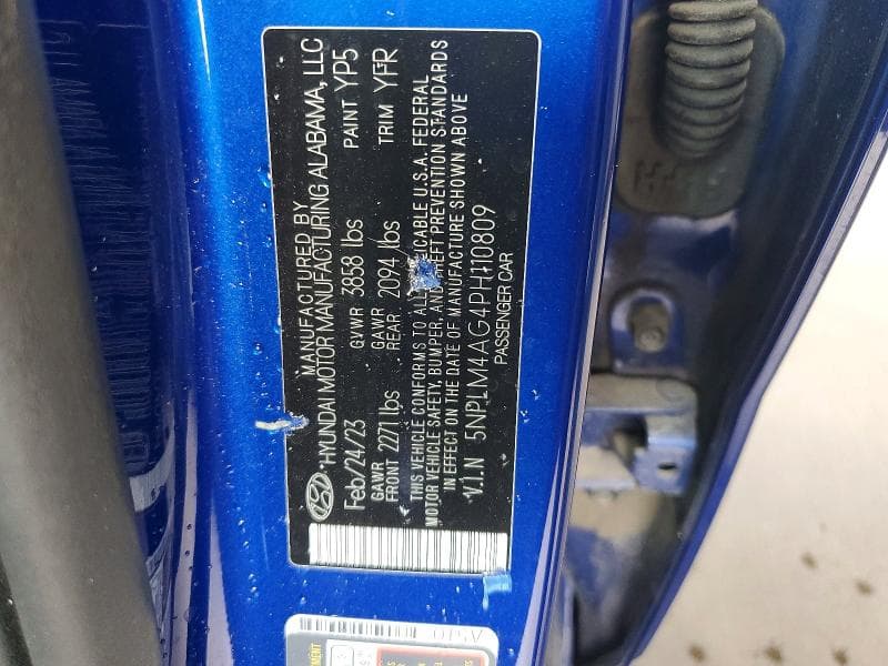 2023 HYUNDAI ELANTRA SEL 12