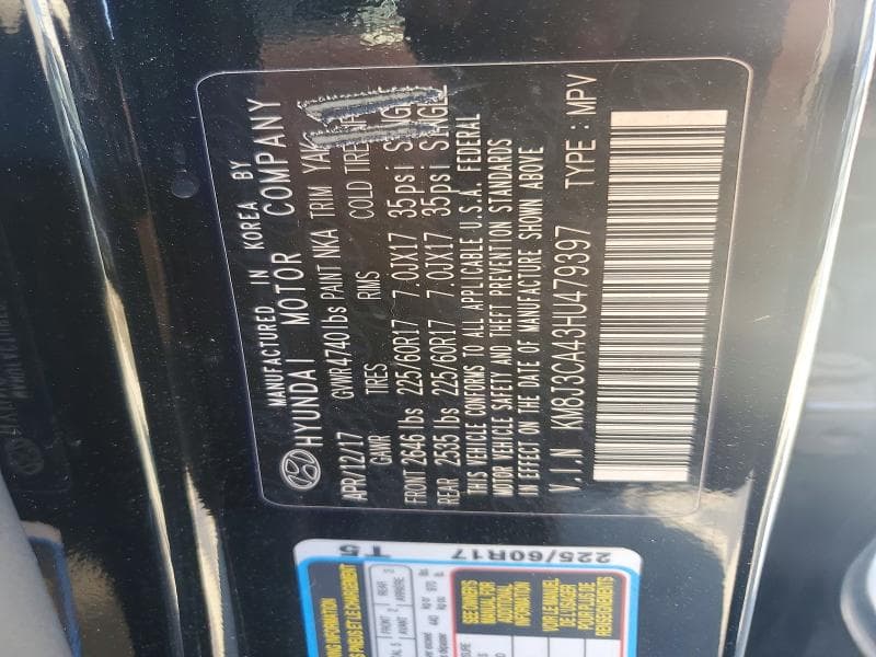 2017 HYUNDAI TUCSON SE PLUS 14