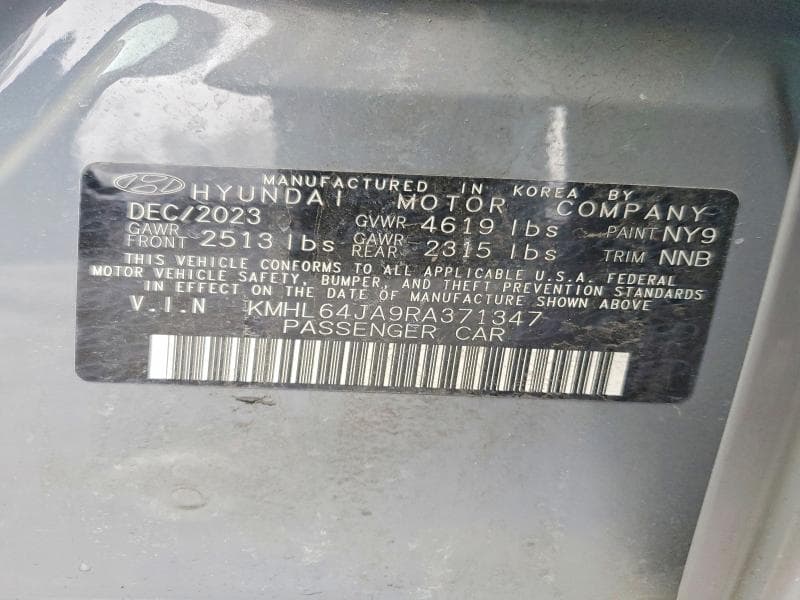 2024 HYUNDAI SONATA SEL 12