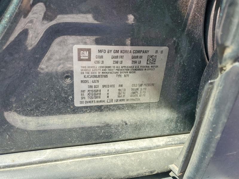 2018 BUICK ENCORE PREFERRED 13