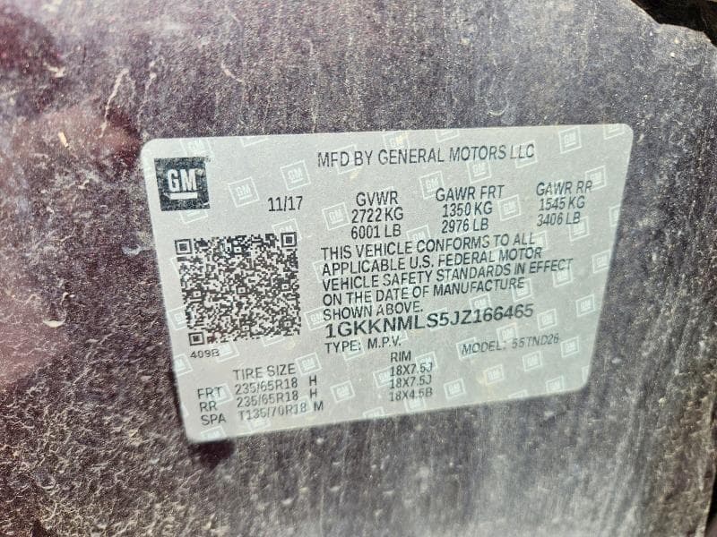 2018 GMC ACADIA SLT-1 14