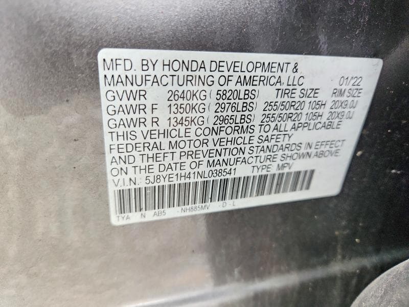 2022 ACURA MDX TECHNOLOGY 13