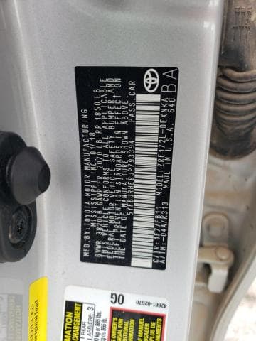 2018 TOYOTA COROLLA LE 12