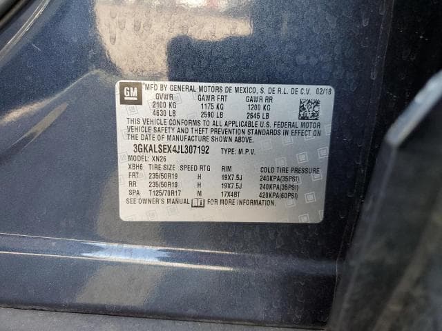 2018 GMC TERRAIN DENALI 12