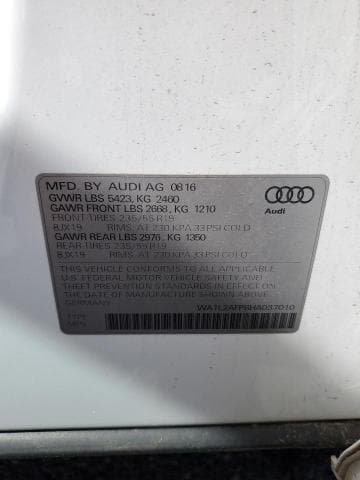 2017 AUDI Q5 PREMIUM PLUS 13