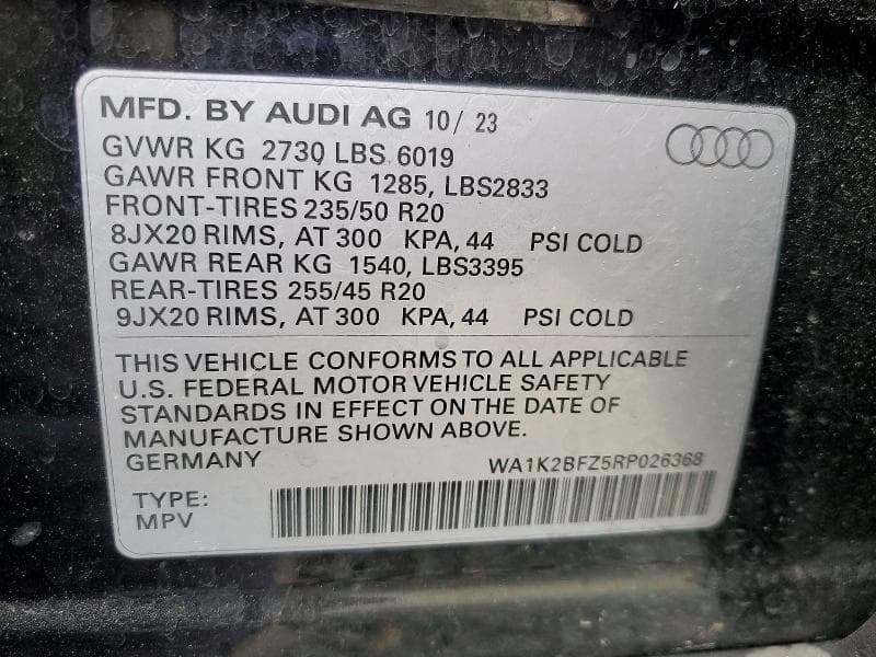 2024 AUDI Q4 E-TRON PREMIUM 14