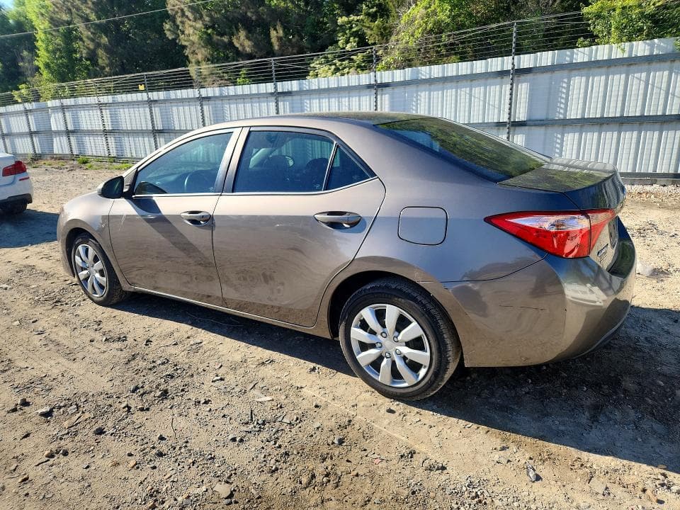 2017 TOYOTA COROLLA LE 2