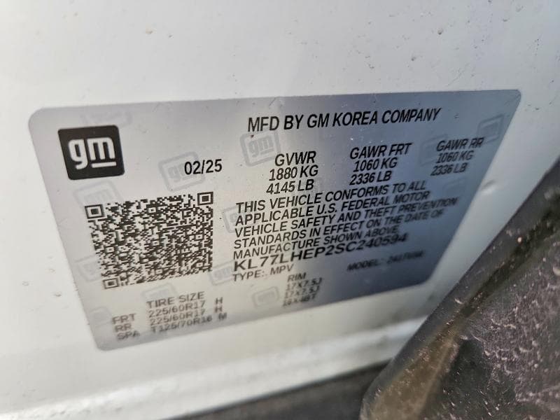 2025 CHEVROLET TRAX 1LT 14