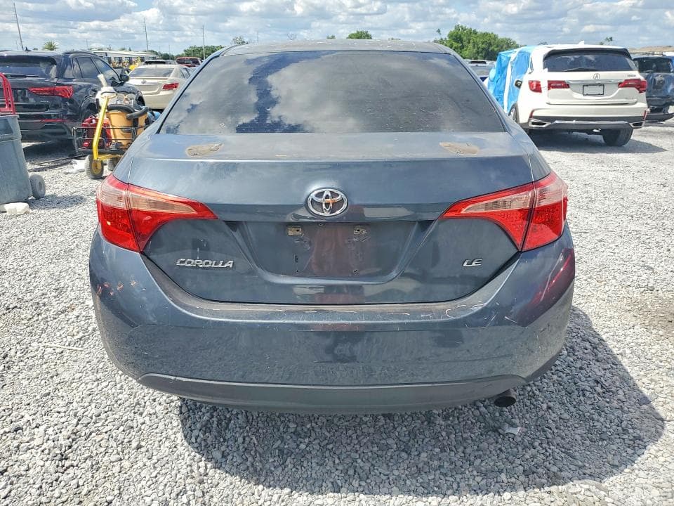 2018 TOYOTA COROLLA LE 6