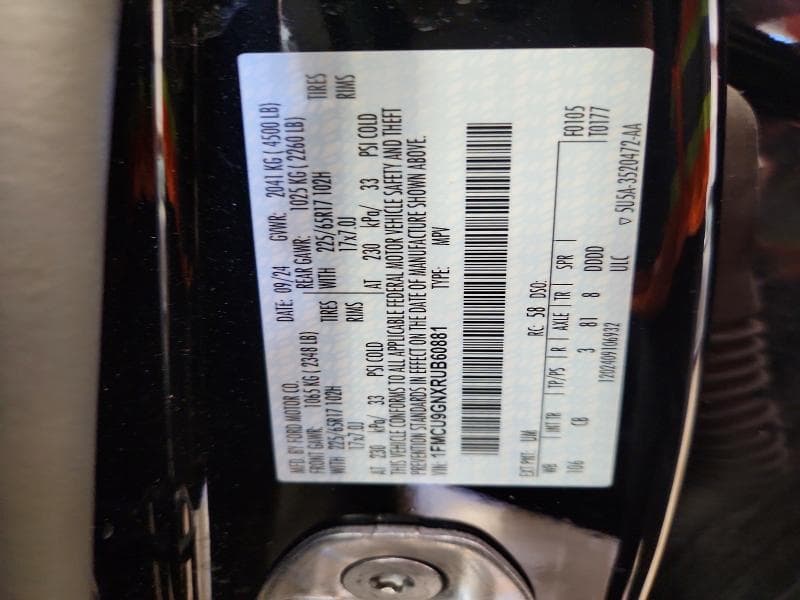 2024 FORD ESCAPE ACTIVE 14