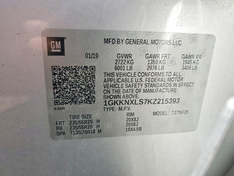 2019 GMC ACADIA DENALI 13