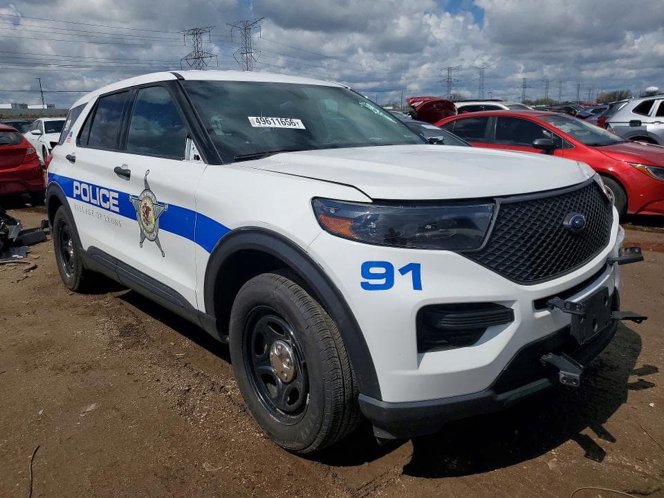 2022 FORD EXPLORER POLICE INTERCEPTOR 4