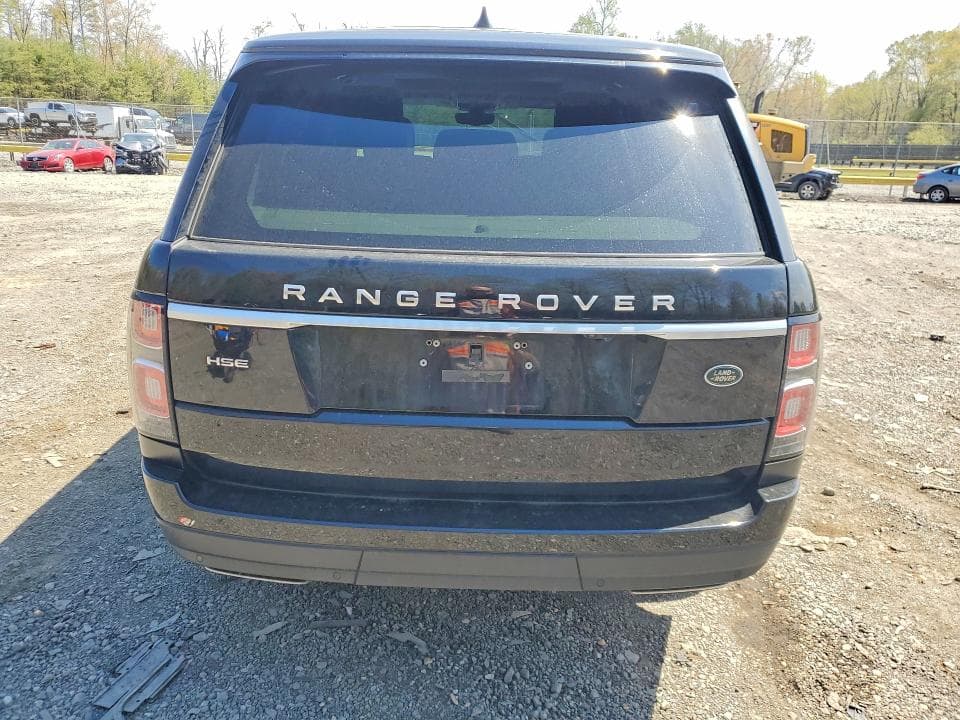 2018 LAND ROVER RANGE ROVER HSE 6