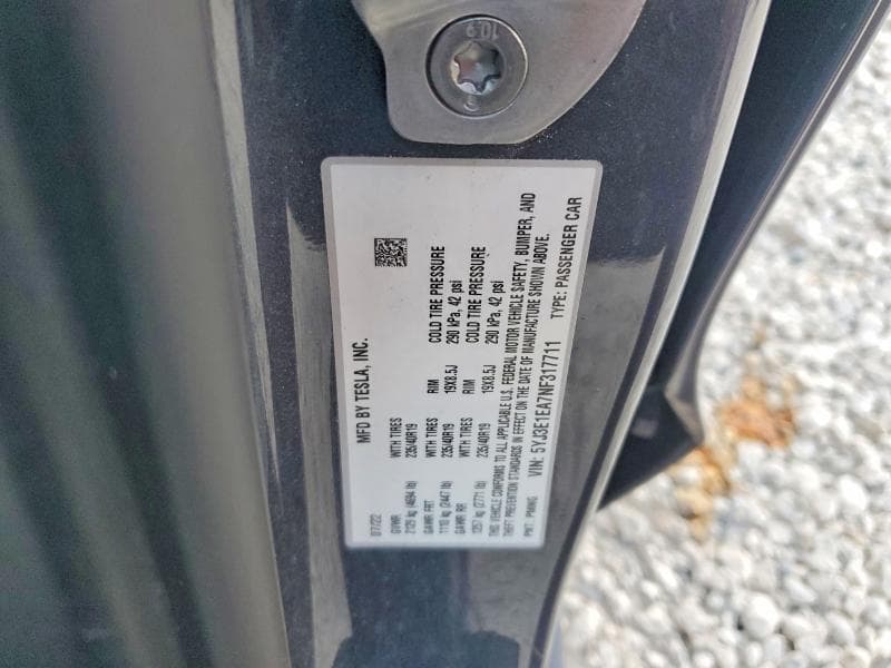 2022 TESLA MODEL 3 13