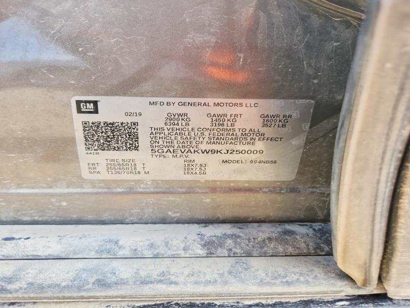2019 BUICK ENCLAVE ESSENCE 13