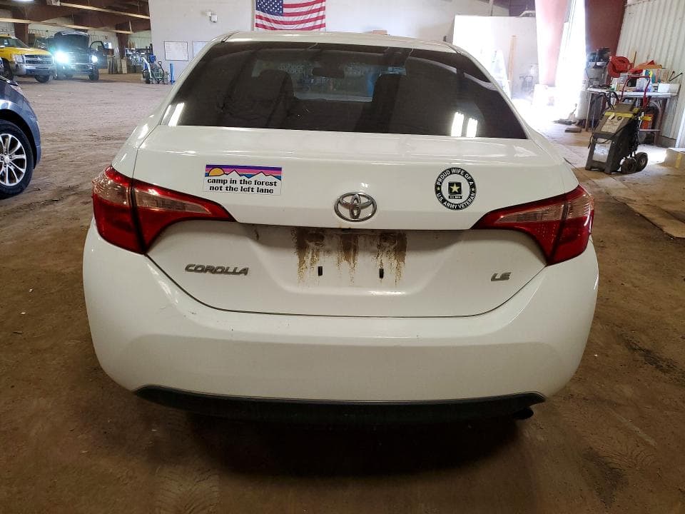 2019 TOYOTA COROLLA LE 6