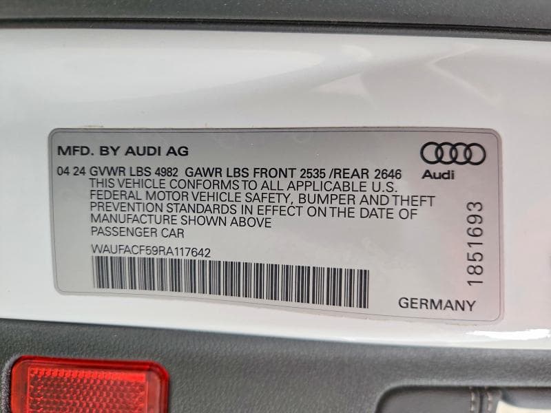 2024 AUDI A5 PREMIUM PLUS 45 12