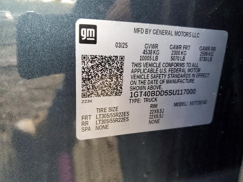 2025 GMC HUMMER PICKUP 2X 12