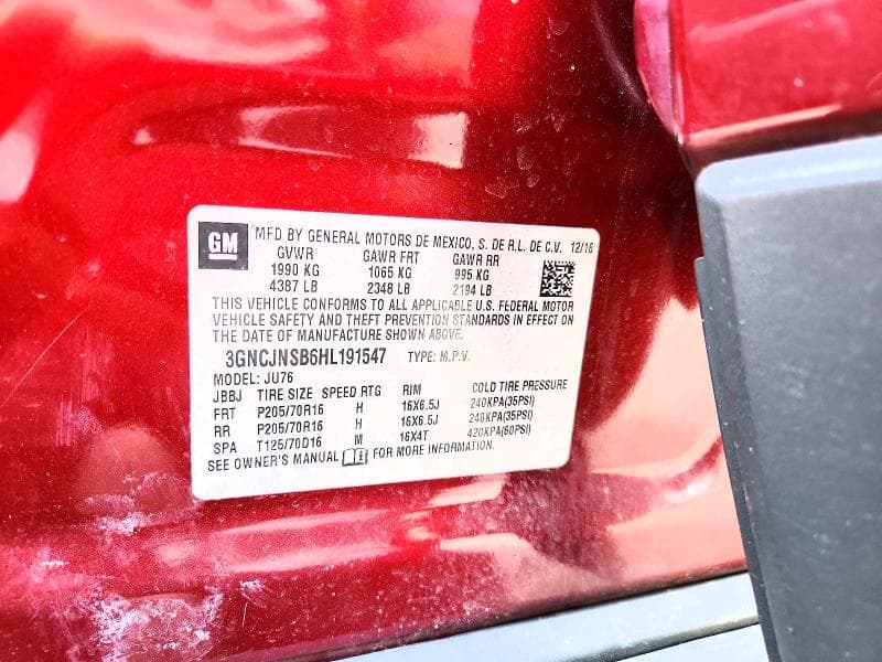 2017 CHEVROLET TRAX LS 26
