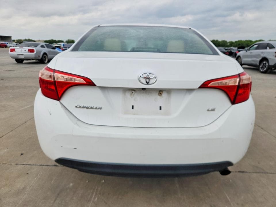 2018 TOYOTA COROLLA LE 6