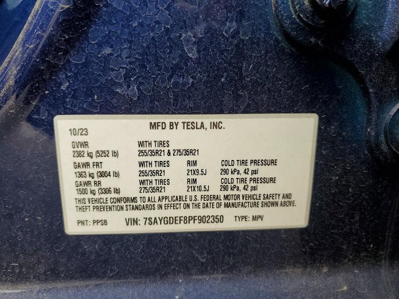 2023 TESLA MODEL Y 13