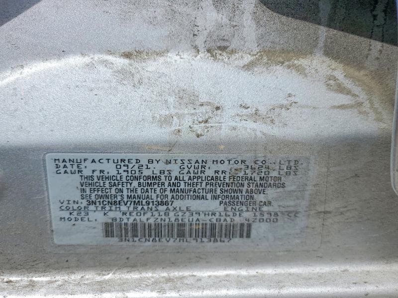 2021 NISSAN VERSA SV 13