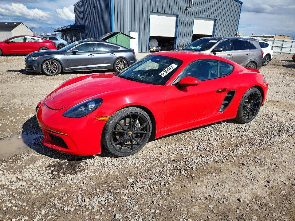 2018 PORSCHE CAYMAN - 1