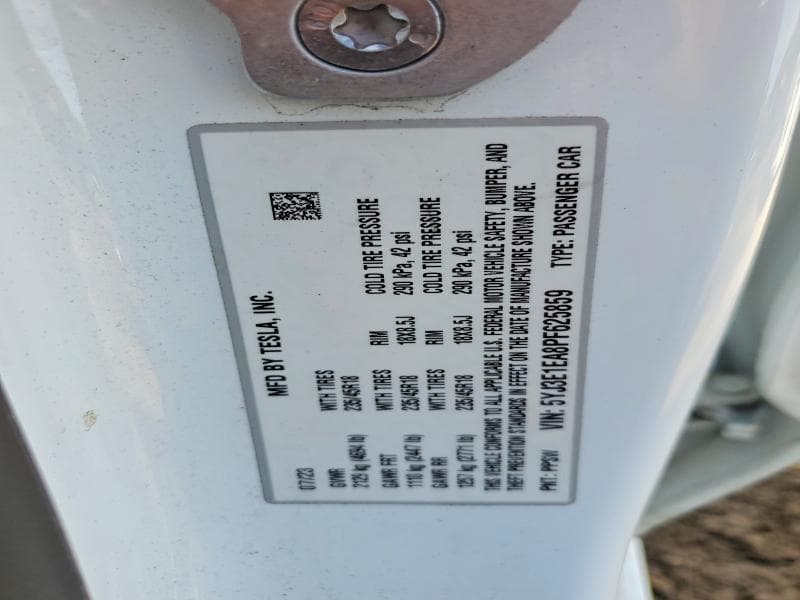 2023 TESLA MODEL 3 12
