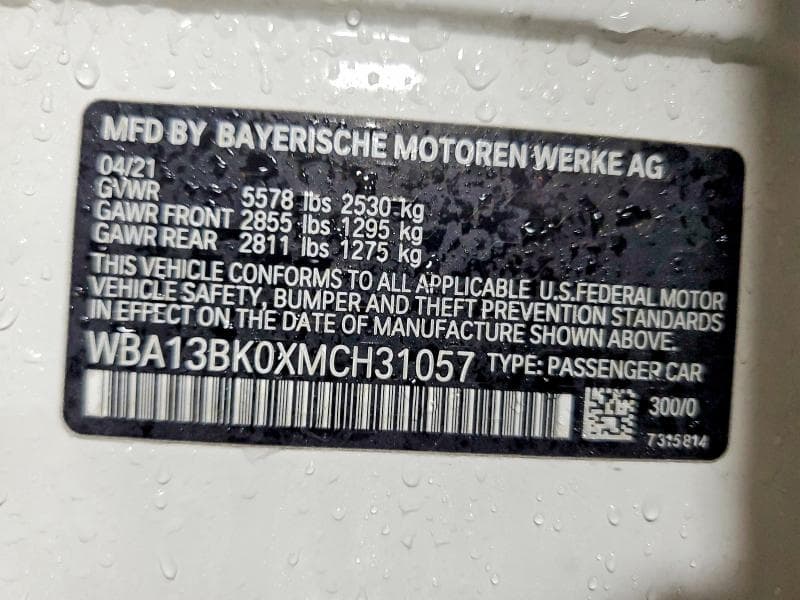 2021 BMW M550XI 12