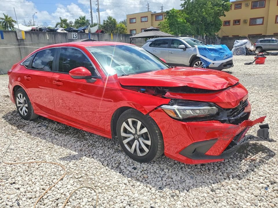 2023 HONDA CIVIC LX 4