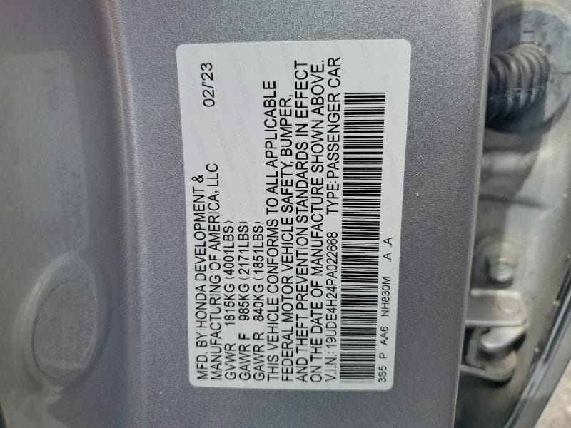 2023 ACURA INTEGRA 12