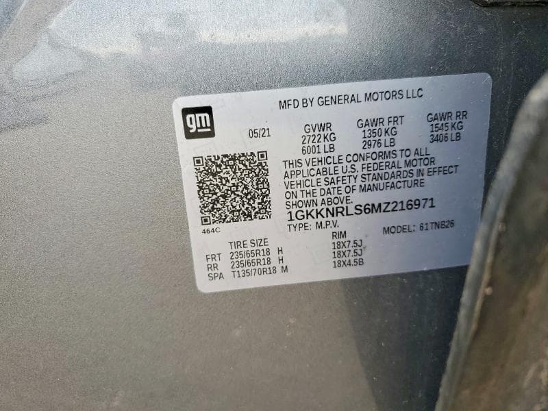 2021 GMC ACADIA 13