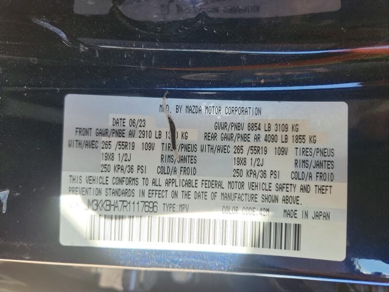2024 MAZDA CX-90 PREFERRED PREFERRED 12