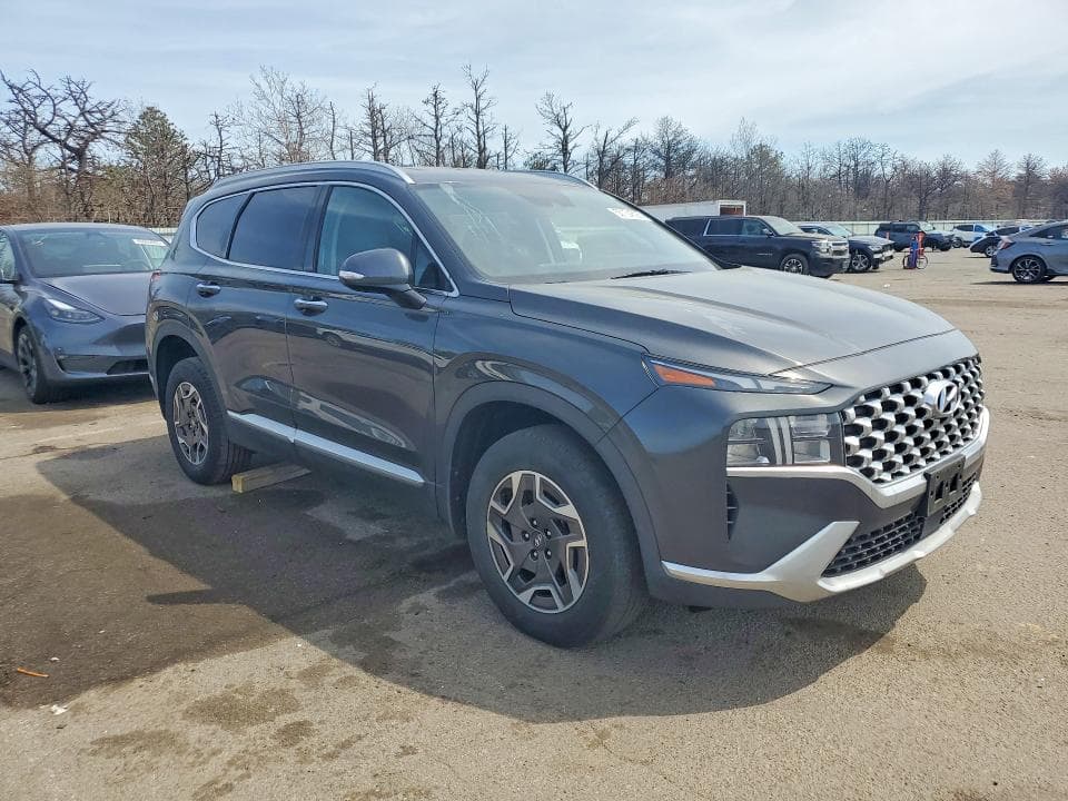 2023 HYUNDAI SANTA FE BLUE 4