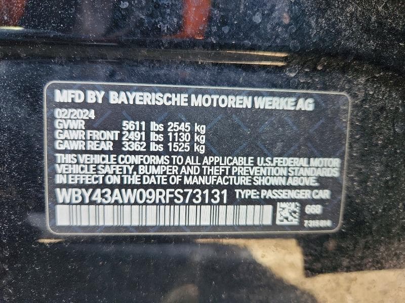 2024 BMW I4 EDRIVE 35 12