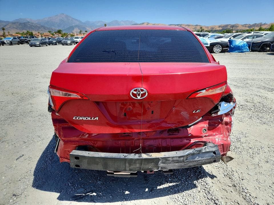 2018 TOYOTA COROLLA LE 6