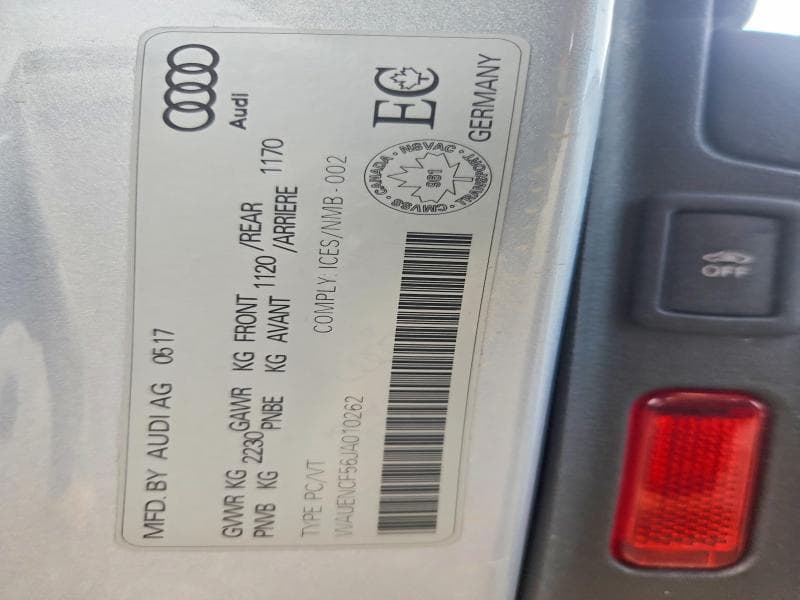 2018 AUDI A5 PREMIUM PLUS S-LINE 12