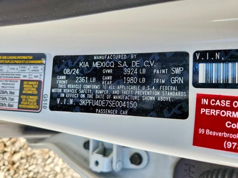 2025 KIA K4 EX 12