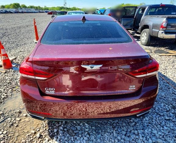2017 GENESIS G80 3.8 6