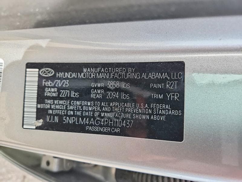 2023 HYUNDAI ELANTRA SEL 13