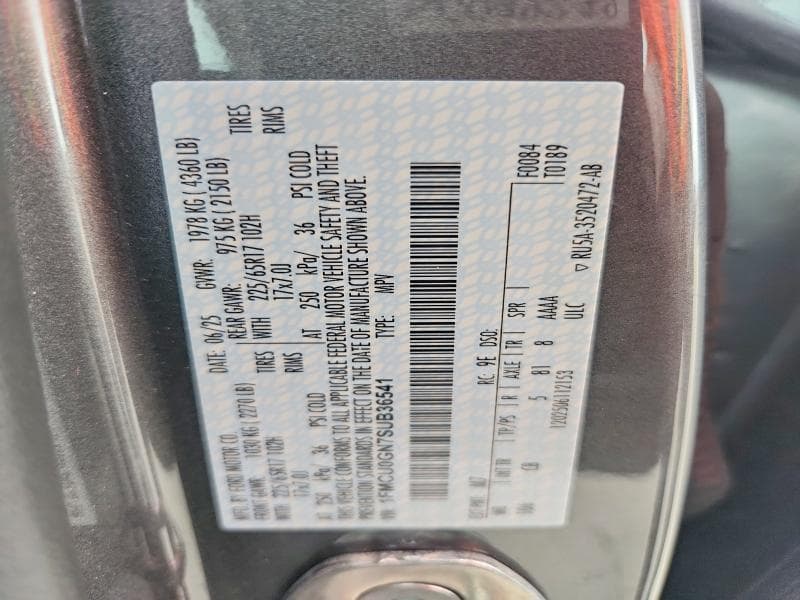 2025 FORD ESCAPE ACTIVE 14