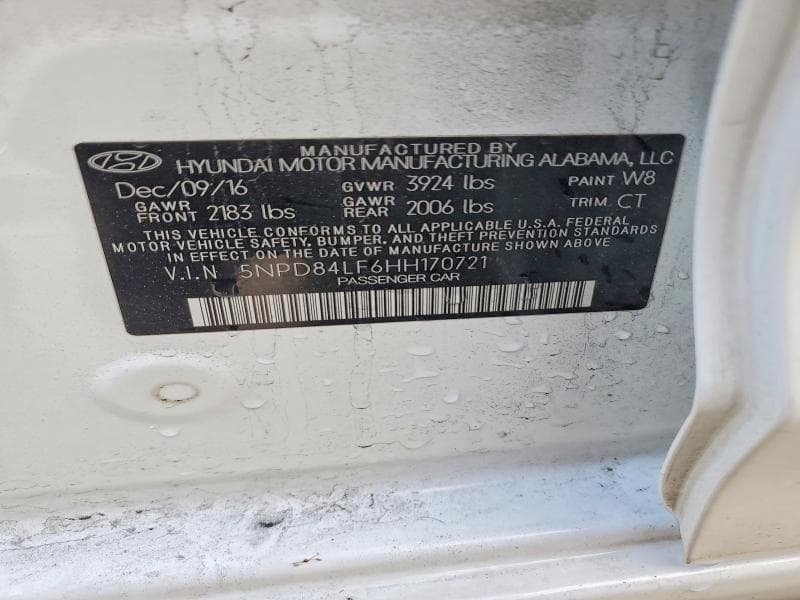 2017 HYUNDAI ELANTRA VALUE EDITION 12