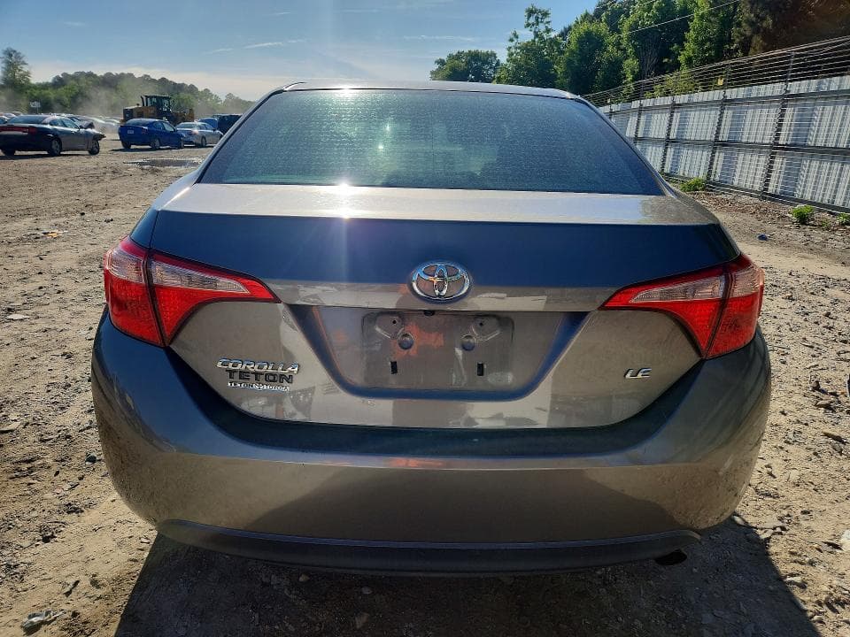 2017 TOYOTA COROLLA LE 6