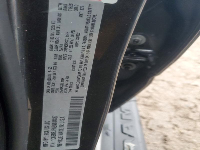 2025 RAM 1500 LARAMIE 13